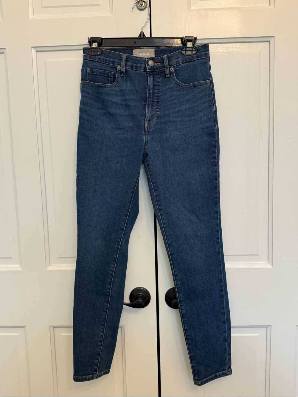 Everlane Indigo Skinny High-Rise Jeans